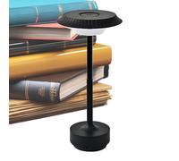 Desk Touch, Rechargeable Lamp, 11.42x5.31x5.51 Vintage Retro Design, Night Light, 3 Adjustable Modes, Soft Led Glow for Kids, Reading, Hospital, Home, Bedroom, Shelf, Living Room, Bedside Accent Use