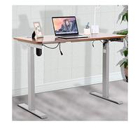 Desk with Shelves Single Motor Electric Height Adjustable Desk for Office Home Office Laptop Desk Study Desk with Storage (Color : Style 3) (Style 1)