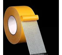 Deskium Ruban adhésif double face renforcé, ruban en maille imperméable à forte adhérence, 65,6 ft x 2,0 in, pour fixation de tapis et moquette, bricolage de bureau, retrait propre, liaison puissante