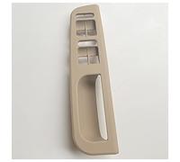 DESKONLOVE Poignée Int Pour Golf 4 Pour Jetta MK4 Pour BORA Bouton De Lève-vitre Panneau De Commande Poignée De Porte Couvre LHD Accessoires Auto Voiture Modifiée(1 pcs beige)