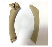 DESKONLOVE Poignée Int Pour Série 3 E90 E91 328 330 335 Poignée Intérieure De Voiture Panneau D'accoudoir Intérieure Tirer Revêtement D'habillage Gauche Droite(Beige 2 (on the right))