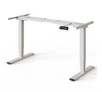 DESKSPACE Pro Plus - Bureau Électrique Assis-Debout Réglable en Hauteur, Double Moteur, Mémoire 3 Positions, USB QC 2.0/3.0, Charge 160 kg - Bureau Gamer pour Maison & Bureau