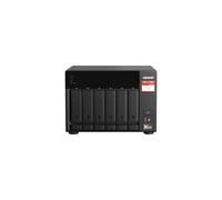 Desktop 6Bay NAS 8GB RAM 2x2.5Gbe Black