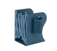 Desktop Bookshelf - Telescopic Book Rack, Metal Desk Organizer, Pen Holder Storage System | Adjustable Home Study Organizer Shelf, Compact Desktop Bookcase Solution For Office Bedroom Learning