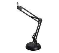 Desktop Camera Stand, Telescoping Boom Arm Design Phone Holder, Extendable Cell Phone Stand for Traveling, Business Trips, Home, Outdoor and Indoor Work, Adjustable Device Mount 21.85x6.1 Inches
