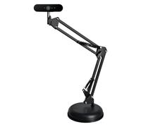 Desktop Camera Stand - Telescoping Boom Arm for Traveling Work Home Use | Aluminum Alloy Build with Extendable Holder, Adjustable Rotation, Stable Support for Video Calls Filming Photography Recording