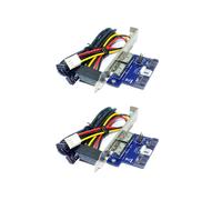 Desktop Computer Dual Port SATA to Power ESATA Converter Card