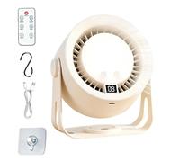 Desktop Fan 2-In-1 Adjustable Portable Rechargeable Quiet Equipment
