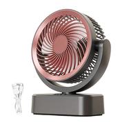 Desktop Fan - USB Type C Rechargeable Air Circulation Fan 20.7x24.4x9.2cm