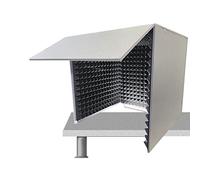Desktop Soundproof Cover,Microphone Isolation Booth Cube,Portable Vocal Booth,Isolation Booth for Music Studio Bedroom Home, Decreasing Noise,for Recording Studio, Podcasts, Singing, and Broadcasting