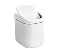Desktop Trash Canlid - Small Multi-Functional Desk Trash Can, Garbage Dustbin Wastebasket | Mini Rubbish Bin Waste Basket For Bathroom Vanity Coffee Table Home Car Kitchen Office Bedroom Countertop