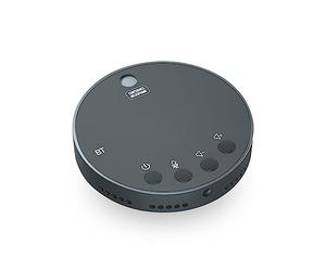 Desktop USB Conference Speakerphone BT Microphone 360° Omnidirectional Condenser Plug & Play PC Computer Mic with Speaker Mute/Volume Function Compatible with Mac for PC Laptop Video