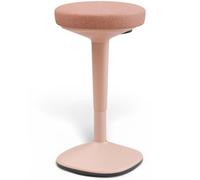 Desktronic Tabouret Ergonomique à Bascule - Hauteur Réglable (57-82 cm), Siège Actif 360° Pivotant, Coussin Confort, Base Antidérapante Large (37 cm), Tabouret Assis-Debout pour Bureau & Maison