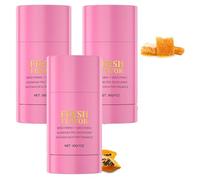 Désodorant sans aluminium de fruits pour les femmes avec parfum de barbe à papa, déodorant naturel pour les aisselles plus brillantes et plus lisses (3pcs)