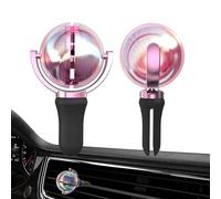 Désodorisant à clip pour grille d'aération de voiture - Diffuseur de parfum longue durée, design à quatre boules parfumées | Pour intérieur et cabine de voiture, désodorisant pour système de