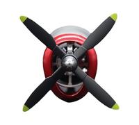 Désodorisant à hélice de ventilation de voiture - Décoration de diffuseur de parfum rotatif à mini turbine | Design de clip de ventilation rotatif doux, libération de
