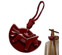 Désodorisant à suspendre pour voiture avec parfum année du cheval, parfum et légumes, éliminateur d'odeurs pour voiture, maison, salon, chambre, studio, B