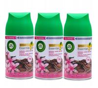 DÉSODORISANT AIR WICK FRESHMATIC AU PARFUM RECHARGE JASMIN DÉLICAT, CÈDRE ET NOTES BOISÉES 250 ML - 3 PIÈCES
