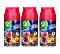 DÉSODORISANT AIR WICK FRESHMATIC AU PARFUM RECHARGE MULLED WINE / VIN CHAUD 250 ML - 3 PIÈCES