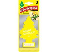 Désodorisant Auto - ARBRE MAGIQUE® - Vanillarôme - Jaune - Vanille - Bus
