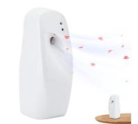 Désodorisant automatique 300 ml 24 h 8/15/30 min Désodorisants de salle de bain Distributeur de parfum mural à pulvérisation automatique Distributeur de pulvérisation à brume temporelle pour 30 m