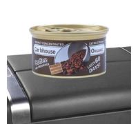 Désodorisant automatique, boîte de gel désodorisant pour voiture | Désodorisant solide pour parfum de voiture | Baume parfumé en bloc de bois pour toilettes, longue durée, pour la maison