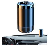 Désodorisant automatique intelligent pour voiture - Vaporisateur d'odeur réglable pour voiture neuve avec lumière d'ambiance étoilée intégrée - Diffuseur de voiture portable pour l'air frais et