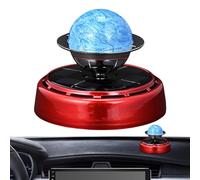 Désodorisant automatique pour voiture, diffuseur de parfum solaire pour voiture, motif planète colorée rotative, diffuseurs de parfum pour Noël, anniversaires