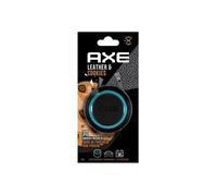 Désodorisant - AXE - Gel Can - Cuir + Biscuits - Voiture - Noir/Bleu