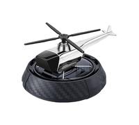 Désodorisant d'avion alimenté, diffuseur continu de parfum de voiture, mini taille intérieure pour les besoins de voyage en véhicule, matériau solaire en métal authentique pour désodorisant de voiture