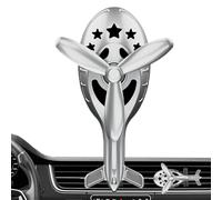 Désodorisant d'avion pour voiture - Clip de ventilation de voiture - Hélice rotative pour hélicoptère - Désodorisant innovant pour aromathérapie