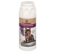 Désodorisant de litière avec parfum de lavande 750 g pour chat - Flamingo