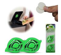 Désodorisant de poubelle de pomme 2 pièces, désodorisant parfumé de cuisine auto-adhésif, dissolvant d'odeur