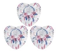 Désodorisant de voiture à suspendre - Attrape-rêves - Cartes parfumées - Pour voiture, aromathérapie - Tablettes - Miroir intérieur - Pendentif pour armoire de salle de bain - Forme d'amour - Gris