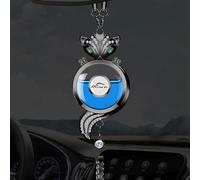 Désodorisant de voiture - Arbre parfumé - Suspension intérieure de voiture - Pendentif charme - Décoration porte-bonheur - Accessoire pour femme - Noir