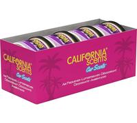 Désodorisant de voiture California Scents en boîte, parfum Purple Punch, 4 unité