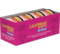 Désodorisant de voiture California Scents en boîte, parfum Sonoma Sunrise, 4 unité
