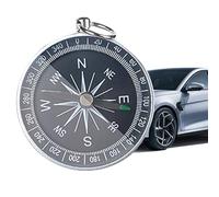 Désodorisant de voiture - Désodorisant de voiture - Boussole métallique - Aromathérapie de voiture - Clip d'aération - Accessoire d'intérieur de voiture