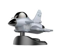 Désodorisant de voiture - Diffuseur de parfum d'avion rotatif à 360° - Fonctionne à l'énergie solaire - Pour camion, SUV, camping-car, intérieur, tableau de bord, voyage, road trip, hommes