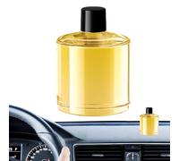 Désodorisant de voiture - Diffuseur de parfum - Désodorisant de brouillard - Lumière d'ambiance étoilé - Diffuseur de parfum en métal ABS - Système d'arôme automatique à capteur - Pour la