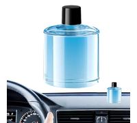 Désodorisant de voiture - Diffuseur de parfum - Désodorisant de brouillard - Lumière d'ambiance étoilé - Diffuseur de parfum en métal ABS - Système d'arôme automatique à capteur - Pour la