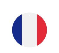 Désodorisant de voiture drapeau français - Diffuseur de parfum de voiture à suspendre avec parfum durable pour voitures, maisons et plus encore, ensemble de 4 pièces