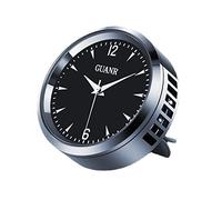 Désodorisant de voiture en alliage rond horloge diffuseur d'huiles essentielles accessoires de décoration intérieure automobile diffuseurs d'huiles essentielles pour la maison humidificateur sans fil