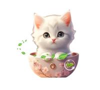 Désodorisant de voiture en forme d'animaux, clip de ventilation pour chat - Désodorisant pour voiture - Accessoires intérieurs automobiles du diffuseur d'aromathérapie de l'histoire