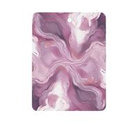 Désodorisant de voiture en marbre violet nacré à suspendre, tablettes d'aromathérapie parfumées longue durée, cartes parfumées carrées pour véhicules, chambre à coucher, armoire, style blanc