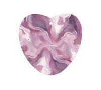 Désodorisant de voiture en marbre violet nacré à suspendre, tablettes d'aromathérapie parfumées longue durée pour voiture, cartes parfumées forme d'amour pour véhicules, chambre à coucher, armoire