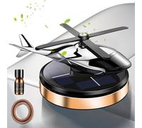 Désodorisant de voiture - Hélicoptère rotatif - Aromathérapie - Désodorisant pour hommes, femmes, élimine les odeurs intérieures, diffuseur solaire, purificateur , rafraîchissant naturel