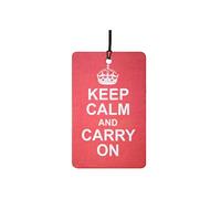 Désodorisant De Voiture Keep Calm and Carry on