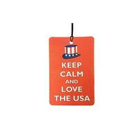 Désodorisant De Voiture Keep Calm and Love The USA