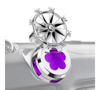 Désodorisant de voiture longue durée, diffuseur de parfum de voiture de cinq ml, éliminateur d'odeurs avec formule d'arôme naturel, bouteille en verre clip d'aération automobile avec conception résist